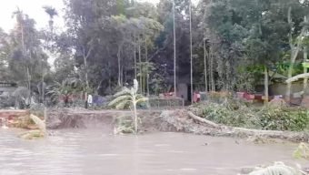 জয়ন্তী নদীর ভাঙনে ছোট হয়ে আসছে সফিপুর ইউনিয়ন